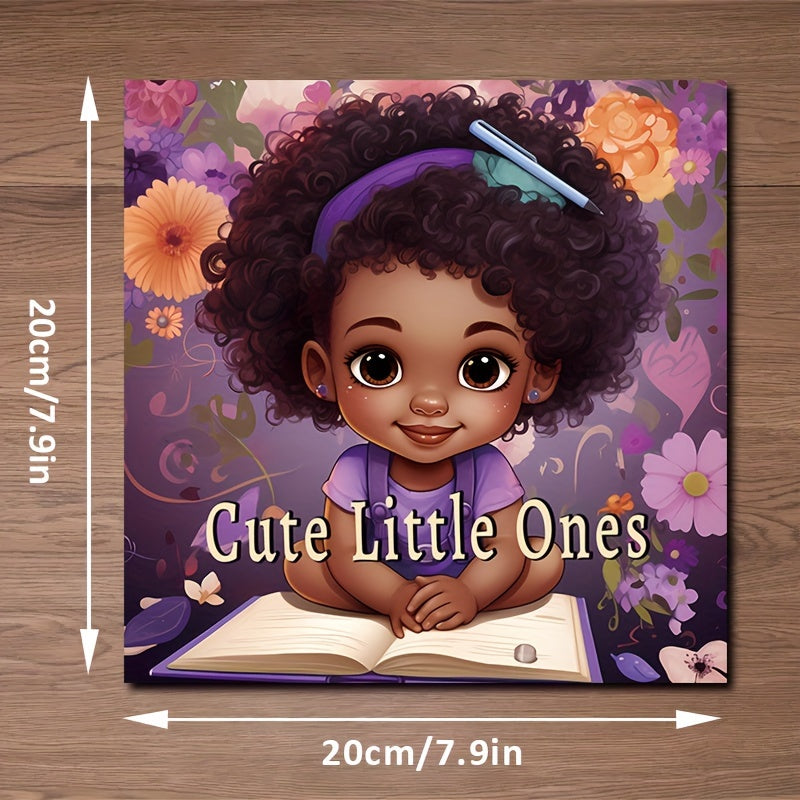 1pc Upgraded Lovely Little Coloring Book: Thickened 22 Pages for Holiday Birthday Parties