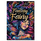 Fantasy Fairy Coloring Book: 22 Pages of Magical Art for Coloring Enthusiasts
