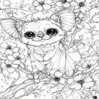Deluxe Edition Bat'S Secret Garden Coloring Book - 22 Thick Pages, Perfect For Birthday & Holiday Gifts