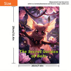Deluxe Edition Bat'S Secret Garden Coloring Book - 22 Thick Pages, Perfect For Birthday & Holiday Gifts