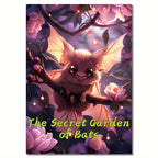 Deluxe Edition Bat'S Secret Garden Coloring Book - 22 Thick Pages, Perfect For Birthday & Holiday Gifts