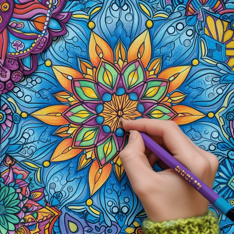 Beautiful Black Girl Coloring Book: Stress-Relieving Adult Coloring Book with Vibrant Portraits of Black Girls