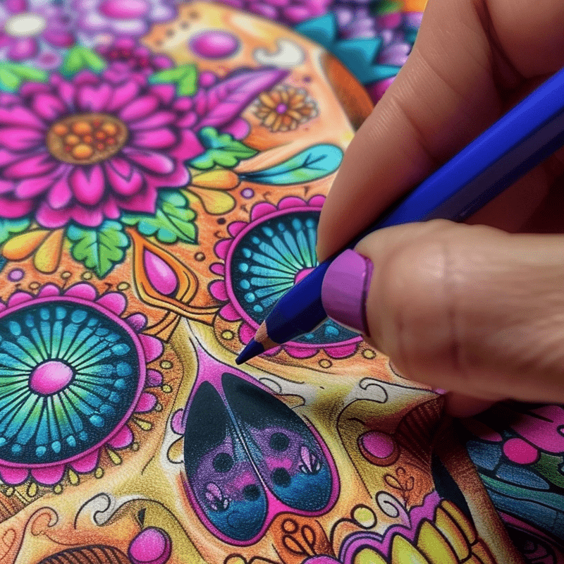 Beautiful Black Girl Coloring Book: Stress-Relieving Adult Coloring Book with Vibrant Portraits of Black Girls