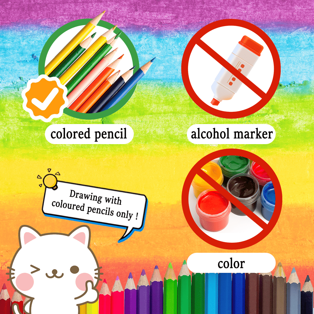 Amazing Monster Coloring Book: 8.3x8.3in, 30 Pages, 100gsm Thick Paper, Stress Relief, Perfect for New Year's, Birthday, Easter, Thanksgiving, Independence Day