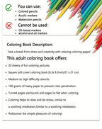 Amazing Monster Coloring Book: 8.3x8.3in, 30 Pages, 100gsm Thick Paper, Stress Relief, Perfect for New Year's, Birthday, Easter, Thanksgiving, Independence Day