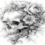 Deluxe Skull Art Coloring Book for Adults - 22 Thick Pages, Soft Cover, Multicolor, Perfect Gift for Birthdays & Holidays