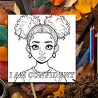 1pc Positive Vibes Coloring Book - Drafting Tools & Kits for Adults - Innovative, Thick 22-Page Paper, Upgrade, Holiday Birthday Party Gift for Relaxation and Mindfulness