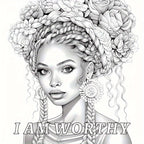 1pc Positive Vibes Coloring Book - Drafting Tools & Kits for Adults - Innovative, Thick 22-Page Paper, Upgrade, Holiday Birthday Party Gift for Relaxation and Mindfulness