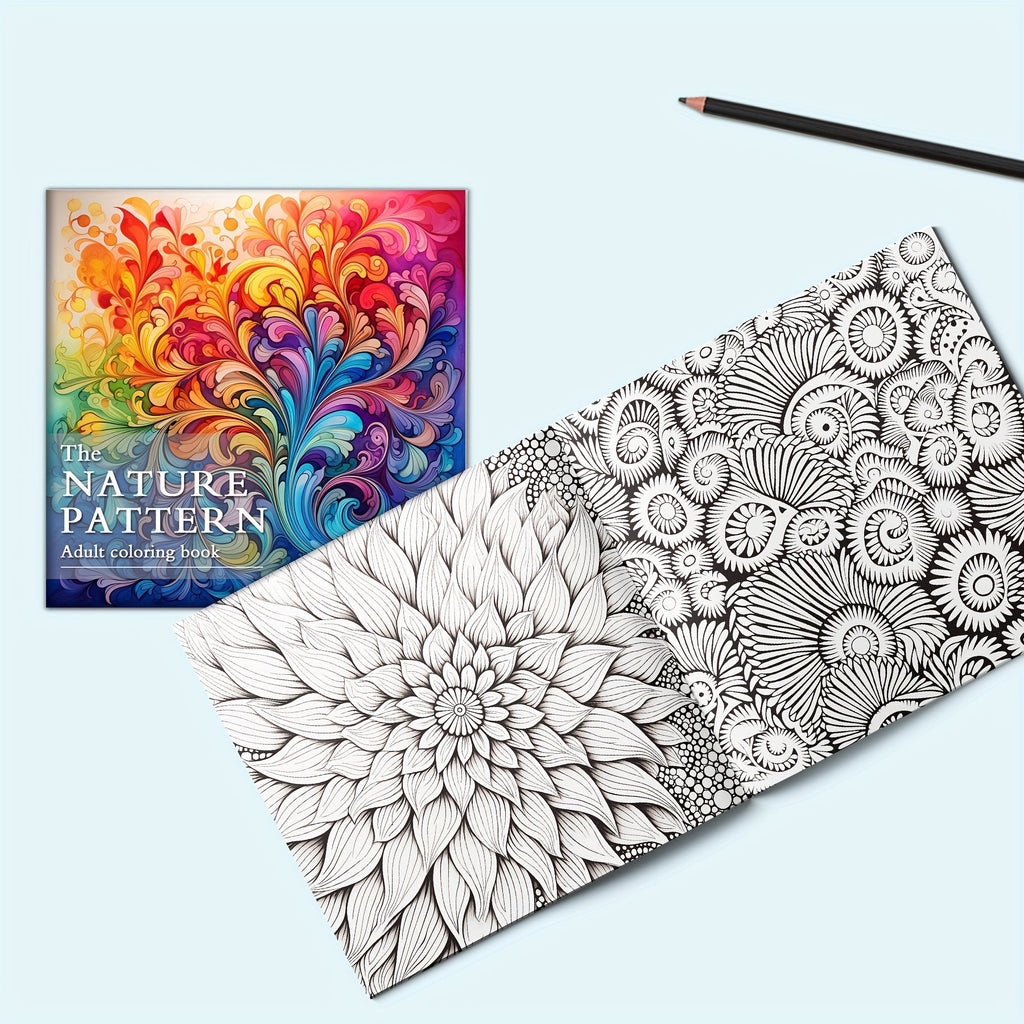 5 Packs of Deluxe Adult Coloring Book Set - Sketchbooks & Notebooks with High-Quality Paper, Nature, Garden, Animals, Zen, Plant & Bird Themes, Perfect Gift for Relaxation and Creativity