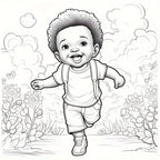 1pc Upgraded Lovely Little Coloring Book: Thickened 22 Pages for Holiday Birthday Parties